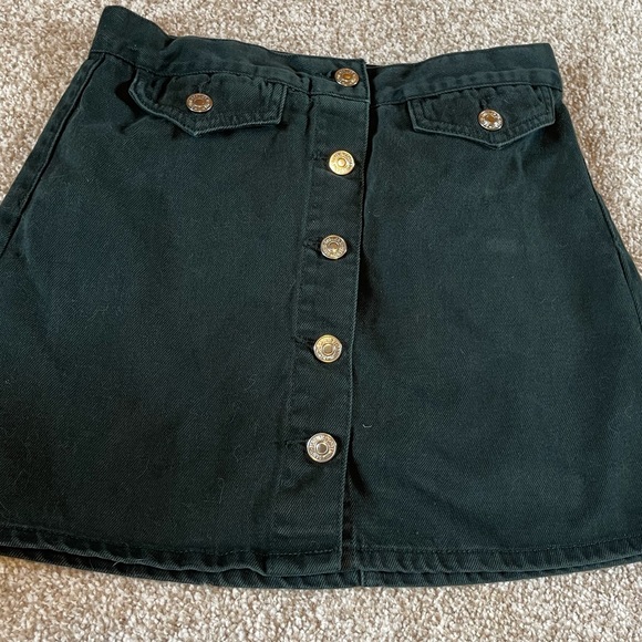 Forever 21 Blackish Green Short Skirt Size Small - Picture 3 of 14